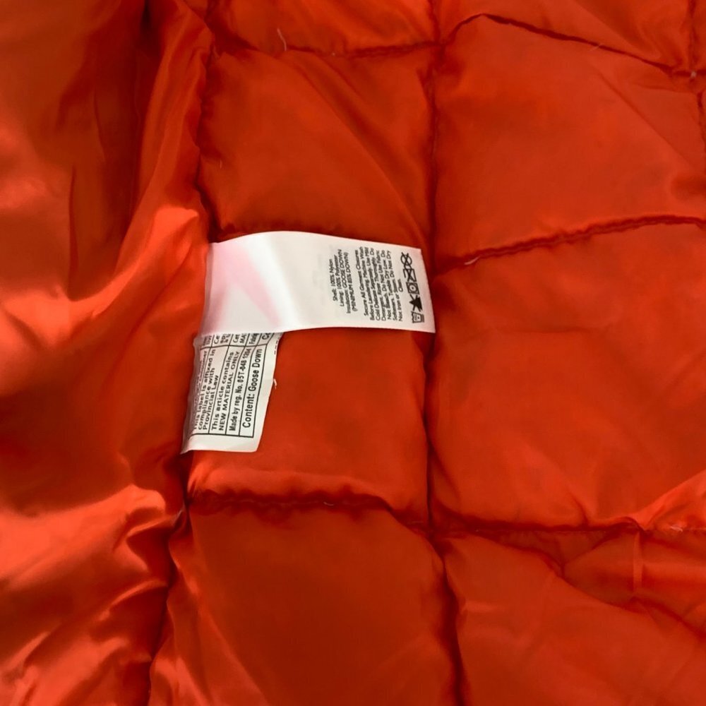 Eddie Bauer Mens EB700 Red Goose Down Puffer Vest Sz S - Picture 10 of 16